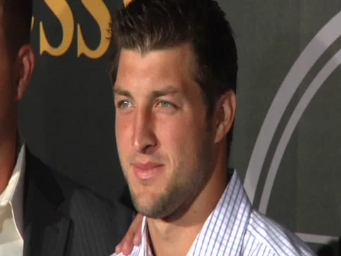 Tim Tebow Stock Footage 52355378