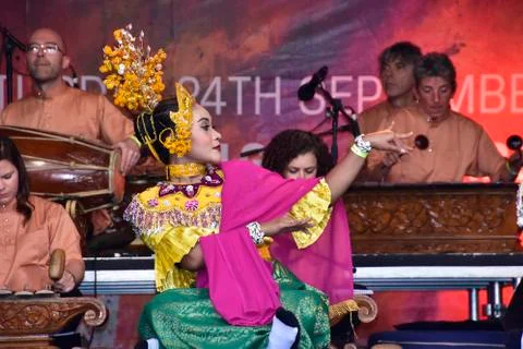 Timang Burung Dance 库存照片