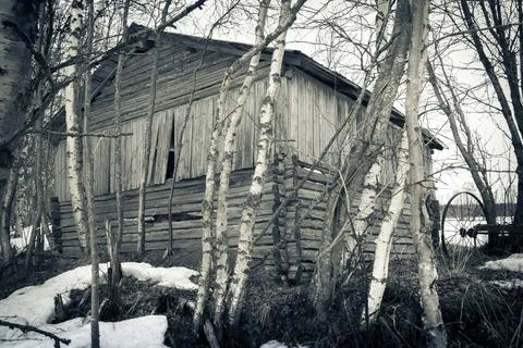 The Timber Barn Stock Photos