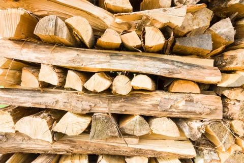 Timber Logs Stock Photos