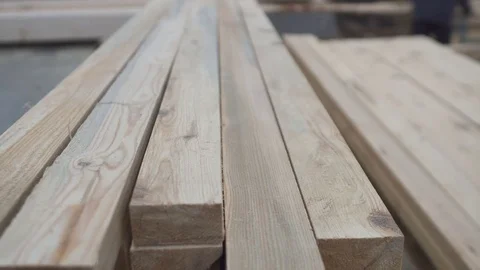 Timber Pallet  Factory  Video stock 73068111