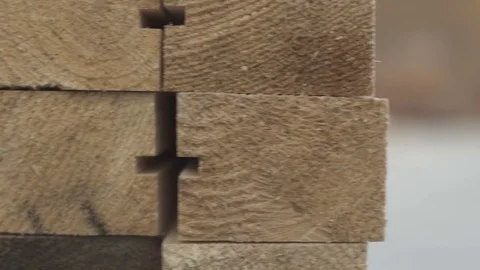 Timber Pallet  Factory  Stock Footage 73068150