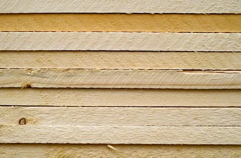 Timber Planks Background Texture Of Piled Planks Of Wood On A Building Sit... Fotos de archivo