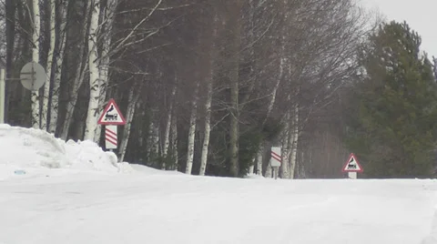 Timber truck Stock Footage 28347825