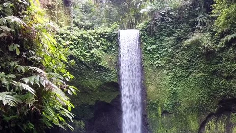 Timbumana Waterfall, Bali Stock Footage 172191632