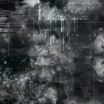 Time abstract Stock Illustration