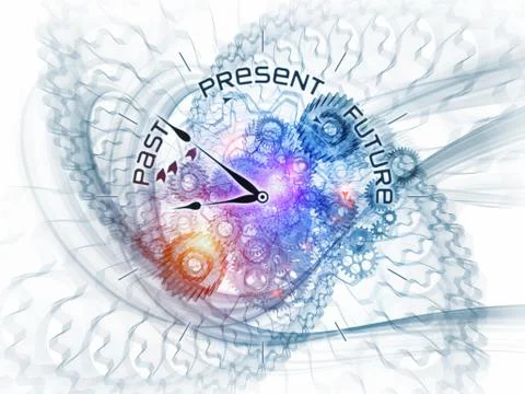 Time abstraction Stock-Illustration