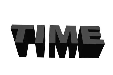 Time to act Stock Illustration