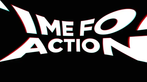 Time for action Stock Footage 180793635