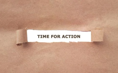 Time for action Stock Photos