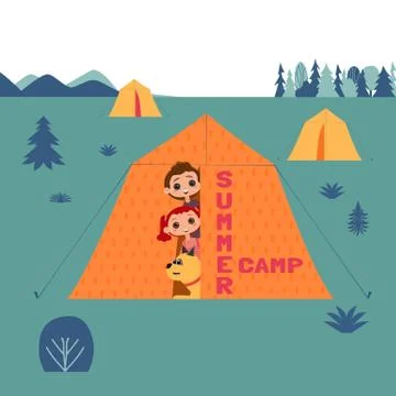 Time for adventures Stock Illustration