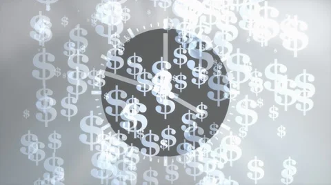 Time and money concept Stock Footage 53841147