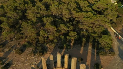 Time and Space monument Stock Footage 163151206