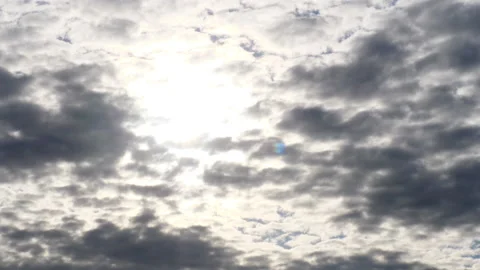Time-apes of clouds and sun Stock Footage 131894882