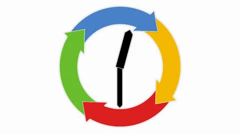 Time - Arrows Vídeo Stock 23936478