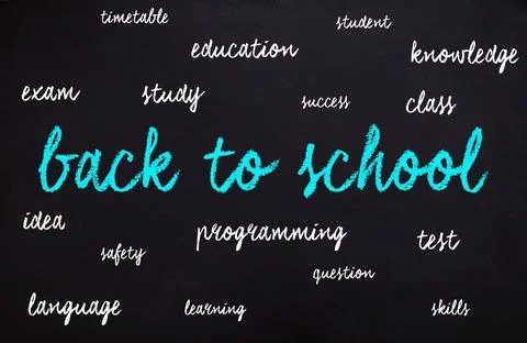 Time to back to school Stock Photos