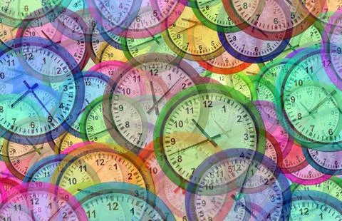 Time Background Stock Illustration