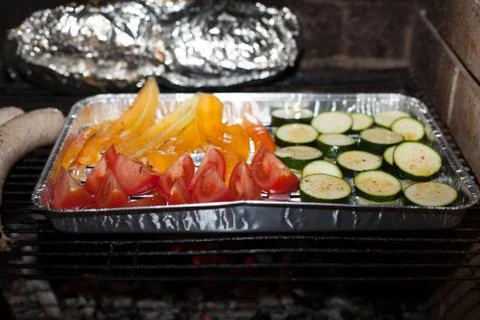 Time for barbecue. Stock Photos