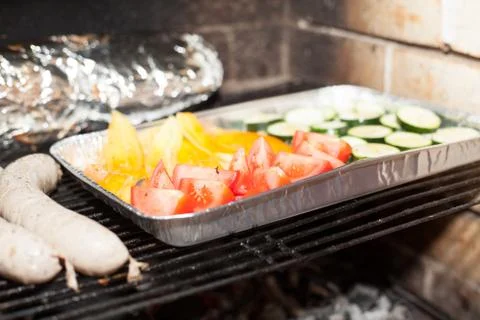 Time for barbecue. Stock Photos