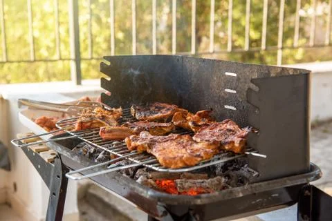 Time for barbecue. Foto stock
