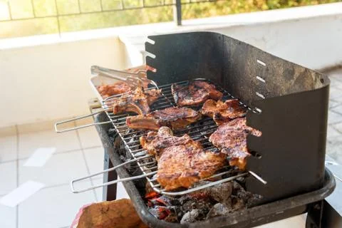 Time for barbecue. Stock Photos