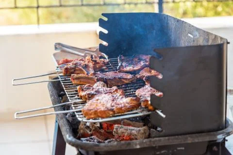 Time for barbecue. Stock Photos