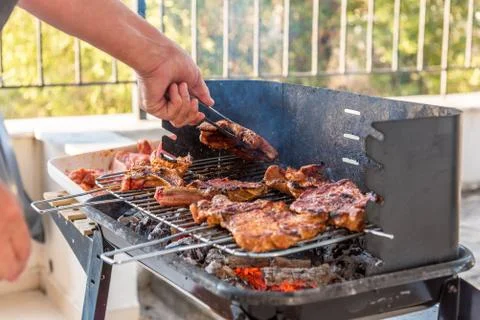 Time for barbecue. Stock Photos