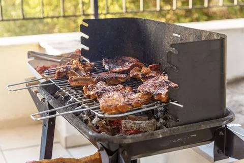 Time for barbecue. Stock Photos