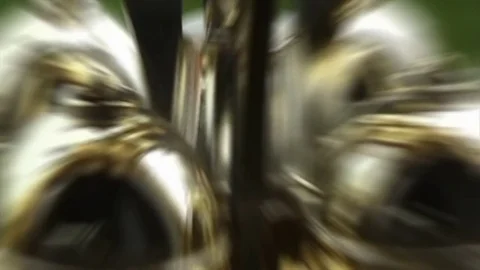 Time bells clock ring old alert Stock Footage 91118489