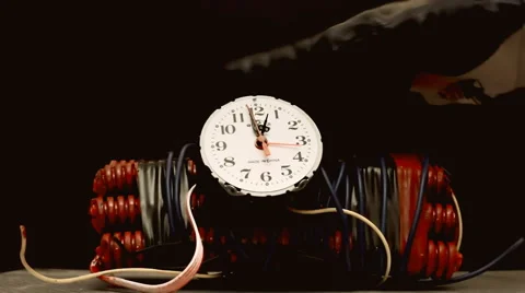 Time bomb activation Stock Footage 41727466