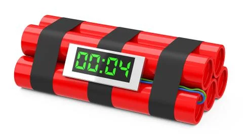 The time bomb Stock Illustration