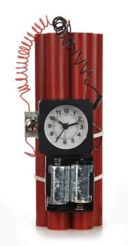 Time bomb Foto stock