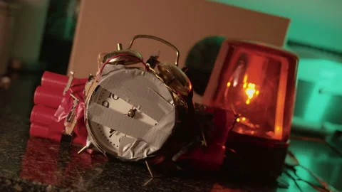 Time bomb TNT concept Stock Footage 144873277