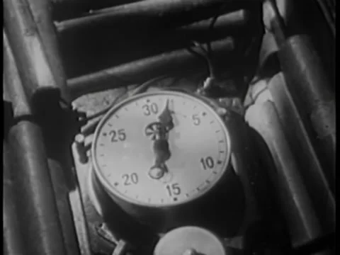 Time bomb with two minutes left on the timer Stock Footage 260255563