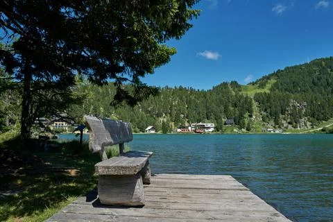 Time for a break at the lake Stock Photos