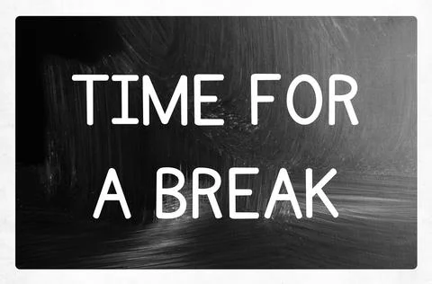 Time for a break Stock Photos
