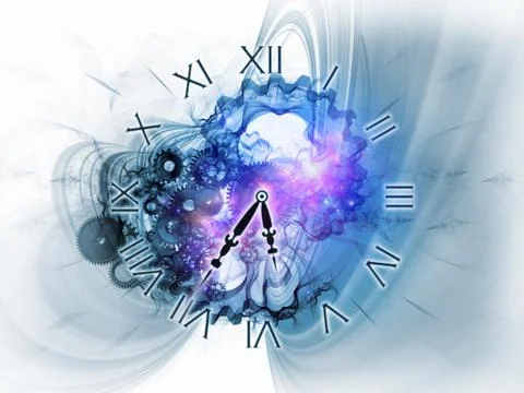 Time burst Illustrazione stock