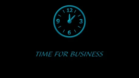 Time for business Stock Footage 108090239