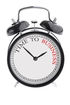 Time to business Stock Photos