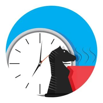 Time business strategy Stock Illustration