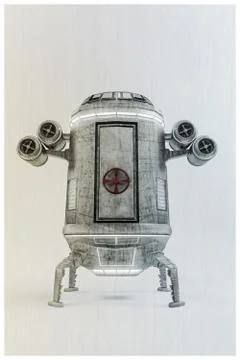 Time capsule Stock Illustration