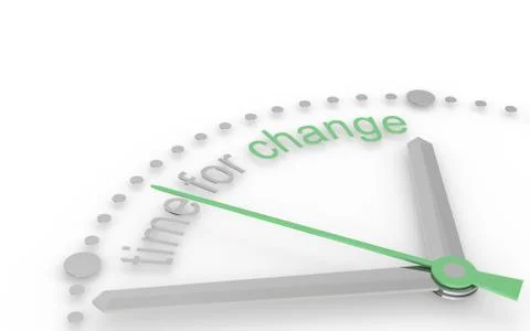 Time for Change, Eco Edition. Stock Illustration