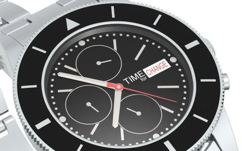 Time for Change Stock Illustration
