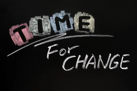 Time for change Stock Photos