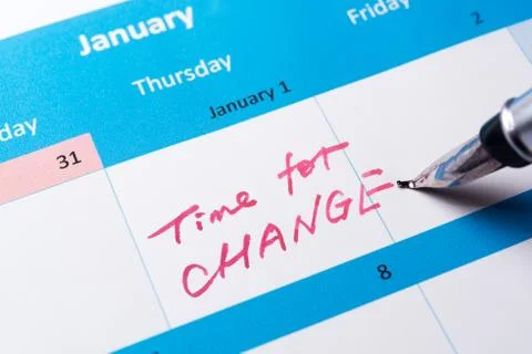 Time for change Stock Photos