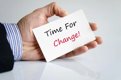 Time for change Stock Photos