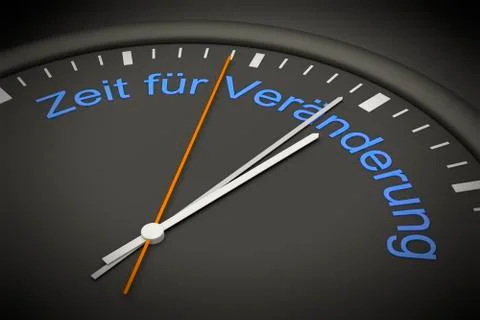 Time for change Stock Photos