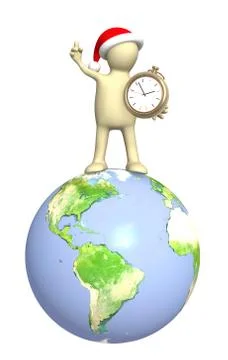 Time before Christmas Stock Illustration