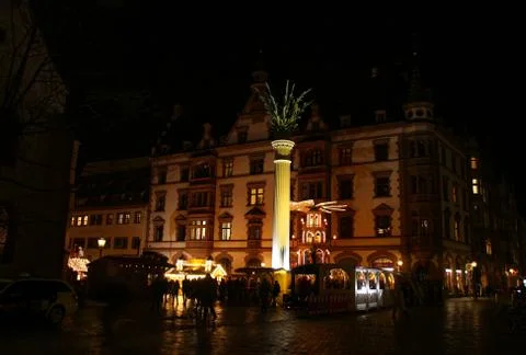 Time for Christmas in Leipzig Stock Photos