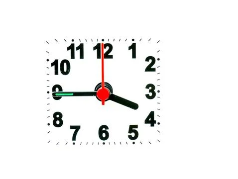 Time clock background image Stock Photos
